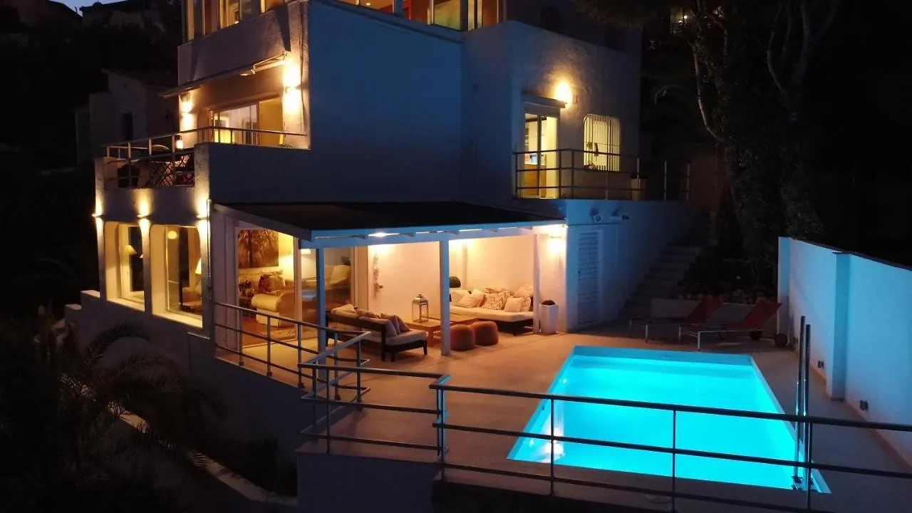 Villa Sitges Altavista Amazing View South Oriented Calm Area Ac Beach 2 Minutes